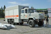 Special KrAZ truck for EMERCOM of Ukraine