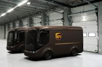UPS и Arrival показали электрический фургон с запасом хода 240 километров