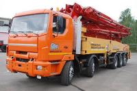 Chassis MZKT-700650 for concrete pump 