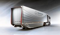 The design study trailer from Mercedes-Benz reduces fuel consumption by 5%