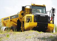 Komatsu has shown the updated dump truck HM400-3 