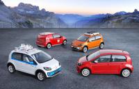 4 новых концептуальных Volkswagen Up! будут представлены в Женеве