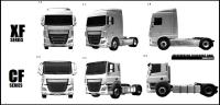 Patent pictures of a new DAF CF