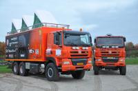 Tatra and Iveco are testing new race trucks for Dakar 2013 
