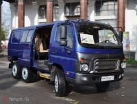 A new prototype of 2-axle van "Burka" is presented   