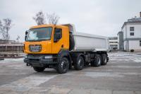 KrAZ will start producing of a 4-axle cabover dumper in 2016