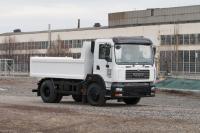 KrAZ presents a new compact tipper 5401S2 with cab-over-engine layoute 