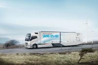 Volvo Trucks удалось снизить расход топлива автопоезда на 30% за счет аэродинамики