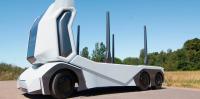 Sweden startup Einride presented the T-Log trucks without a cabin