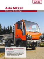 AEBI MT720 технические характеристики