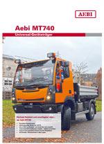 AEBI MT740 технические характеристики
