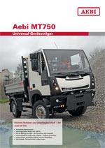 AEBI MT750 технические характеристики