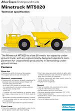 Atlas Copco Minetruck MT5020