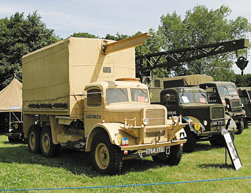 Skybirds Models Austin K6 3 tonelada camión del ejército. 